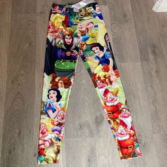 Snow White and Seven Dwarfs leggings Disney character leggings - Picture 1 of 10